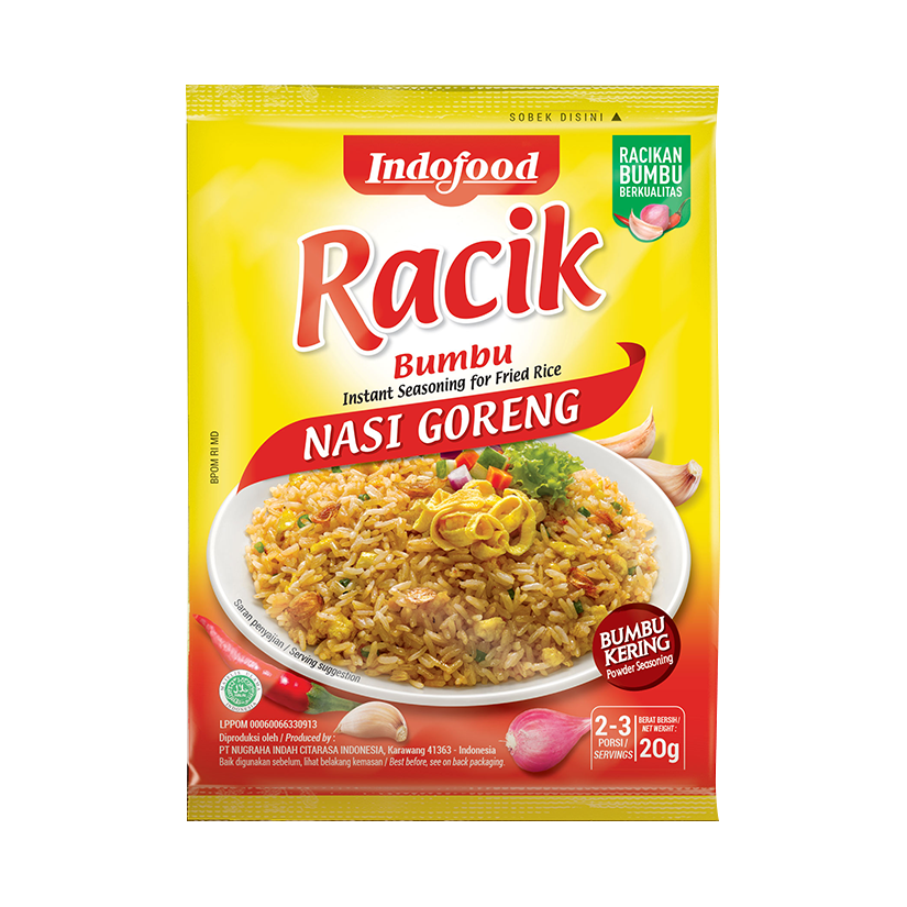 INDOFOOD BUMBU NASI GORENG PEDAS 20G
