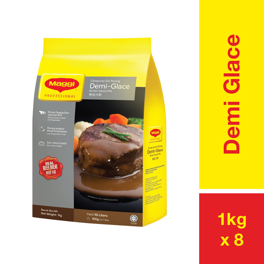 MAGGI DEMI GLACE BROWN SAUCE 1KG