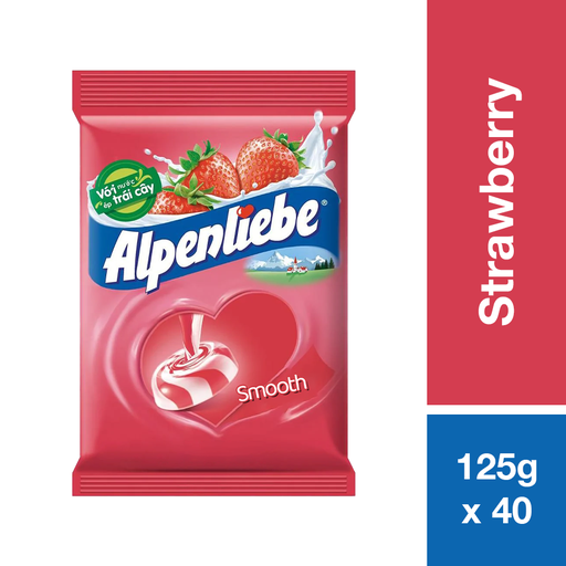 [31302] ALPENLIEBE CANDY STRAWBERRY 125G