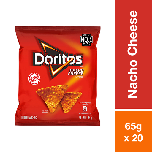[18202] DORITOS NACHO CHEESE 65G