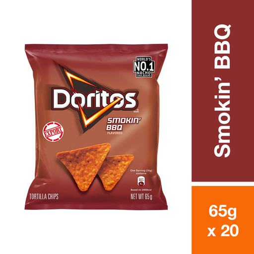 [18204] DORITOS SMOKIN BBQ 65G