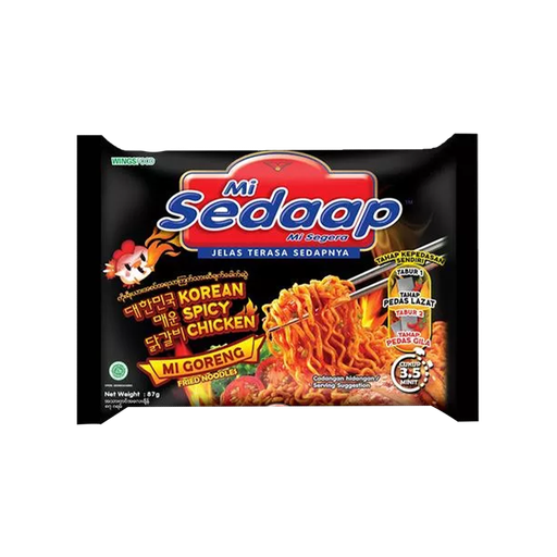 MIE SEDAAP KOREAN SPICY CHICKEN 87G