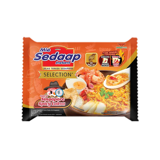 MIE SEDAAP SINGAPORE SPICY LAKSA 83G