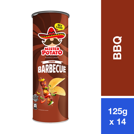 [11603] MISTER POTATO CRISPS 125G BBQ