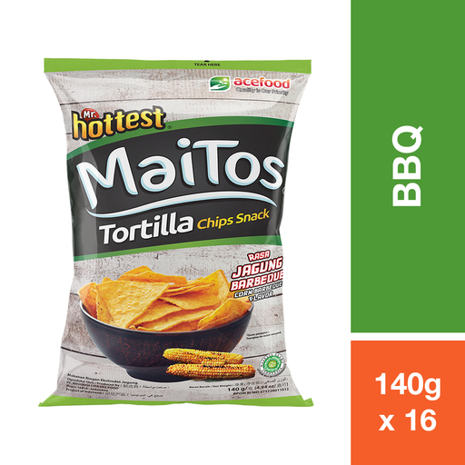 [19501] MR. HOTTEST MAITOS CHIPS BBQ 140G