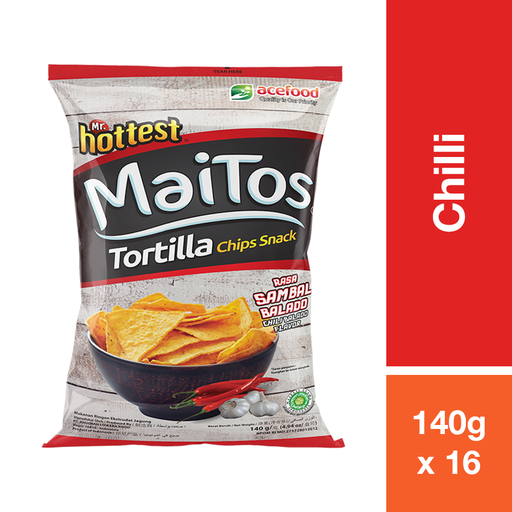[19502] MR. HOTTEST MAITOS CHIPS CHILLI 140G