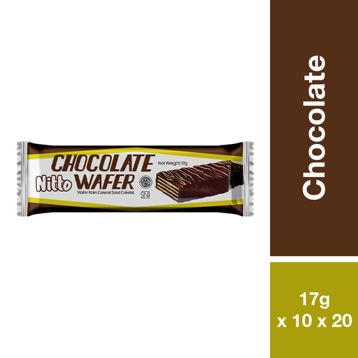 [19701] NITTO WAFER CHOCOLATE 17G